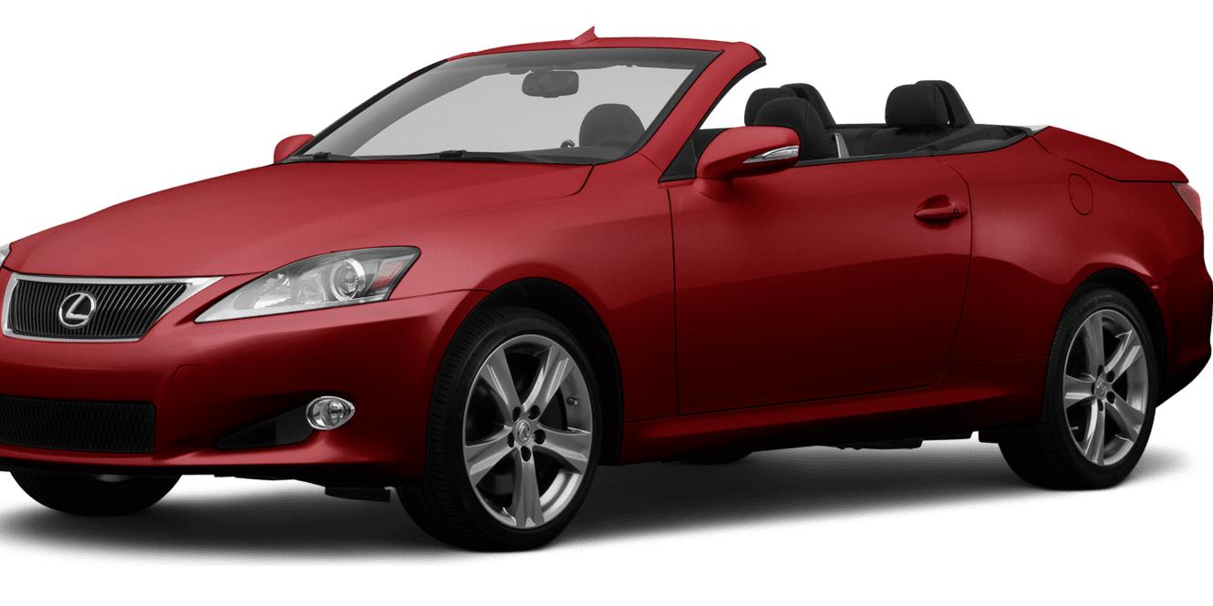 LEXUS IS 2012 JTHFE2C20C2508111 image