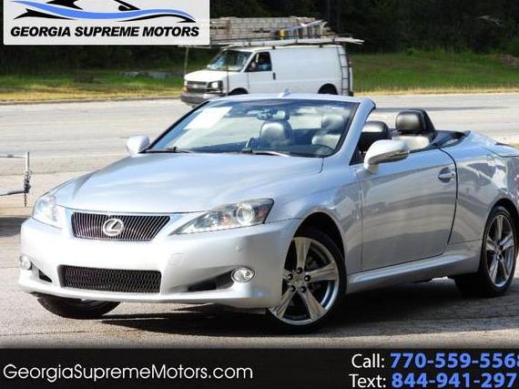 LEXUS IS 2012 JTHFF2C27C2523170 image