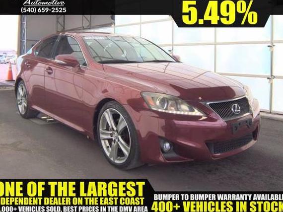 LEXUS IS 2012 JTHBF5C26C5176848 image