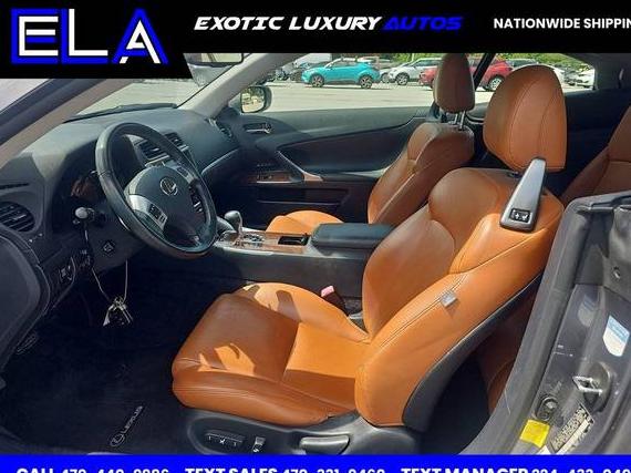 LEXUS IS 2012 JTHFF2C29C2523154 image