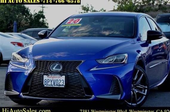 LEXUS IS 2020 JTHGZ1B20L5035801 image LEXUS IS 2020 JTHGZ1B20L5035801 image