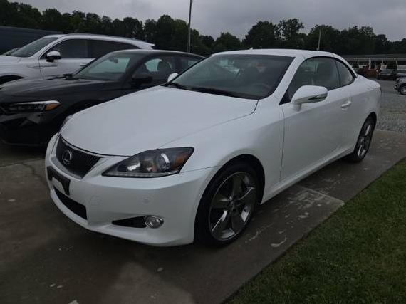 LEXUS IS 2011 JTHFF2C26B2520727 image