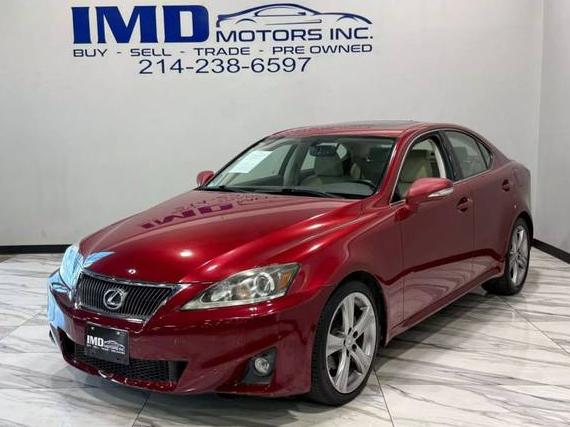 LEXUS IS 2011 JTHBF5C24B2101727 image