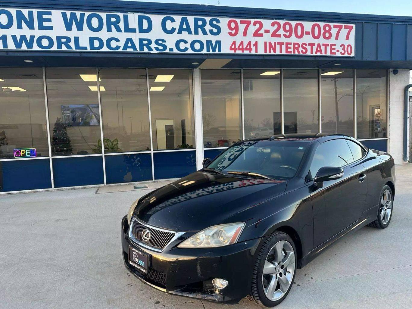 LEXUS IS 2010 JTHFE2C23A2505006 image