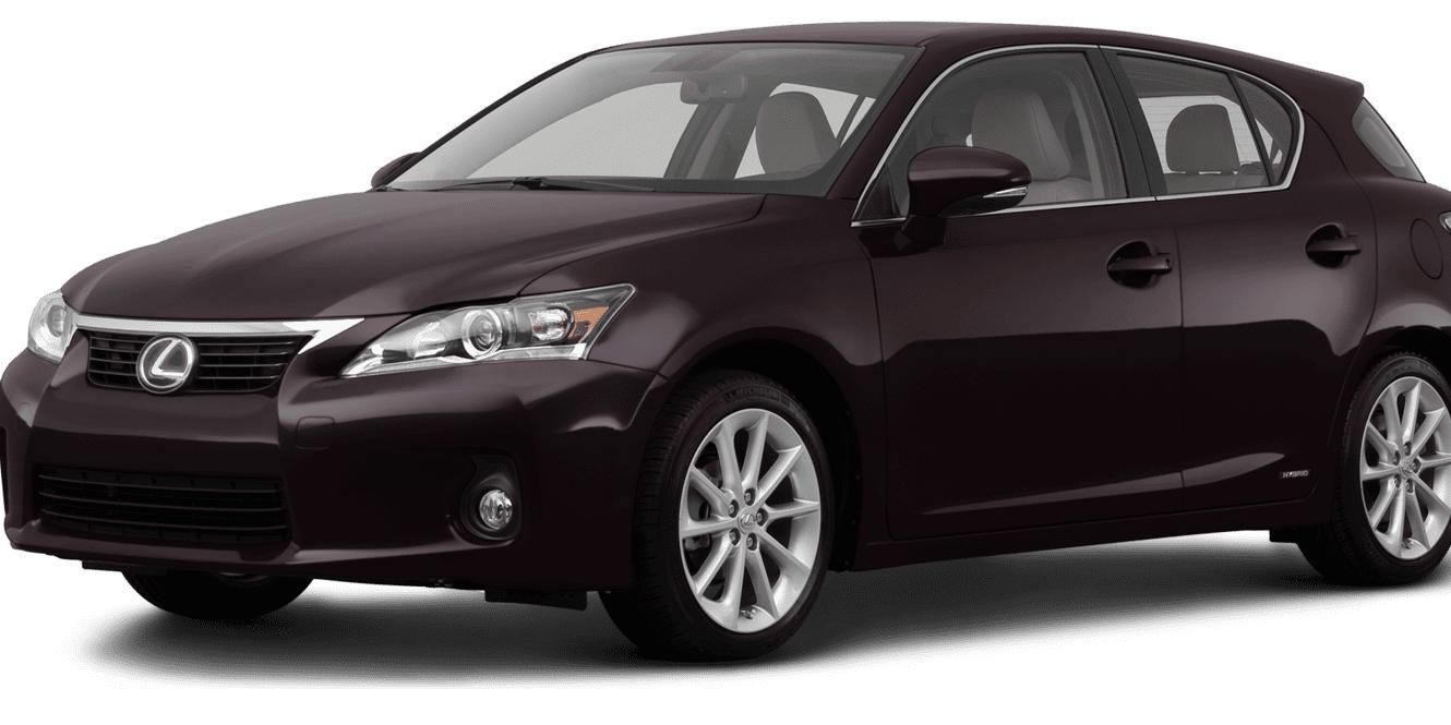 LEXUS CT 2012 JTHKD5BH4C2059265 image