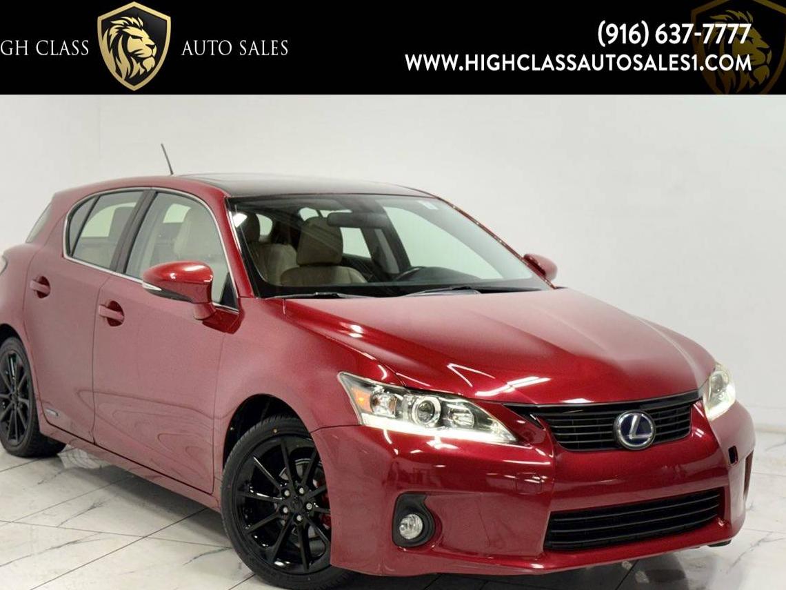 LEXUS CT 2012 JTHKD5BH2C2084570 image