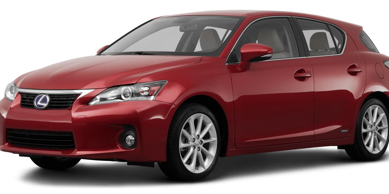 LEXUS CT 2012 JTHKD5BH5C2080898 image