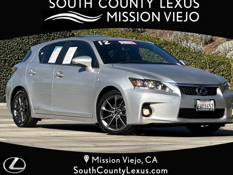 LEXUS CT 2012 JTHKD5BH6C2112483 image