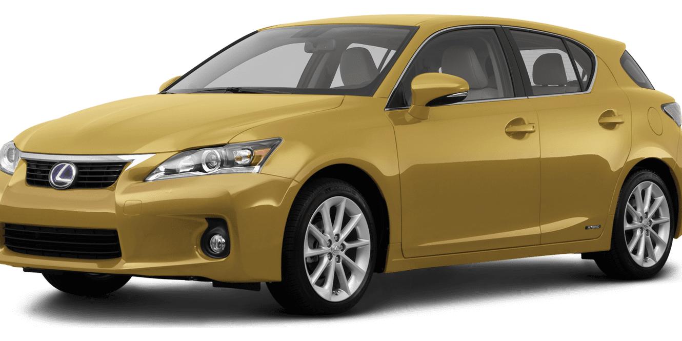 LEXUS CT 2012 JTHKD5BH4C2066796 image