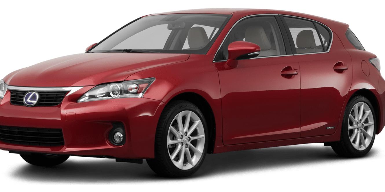LEXUS CT 2012 JTHKD5BH2C2054825 image