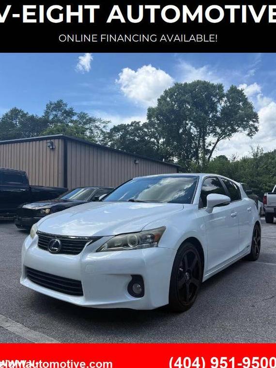 LEXUS CT 2012 JTHKD5BH6C2059719 image