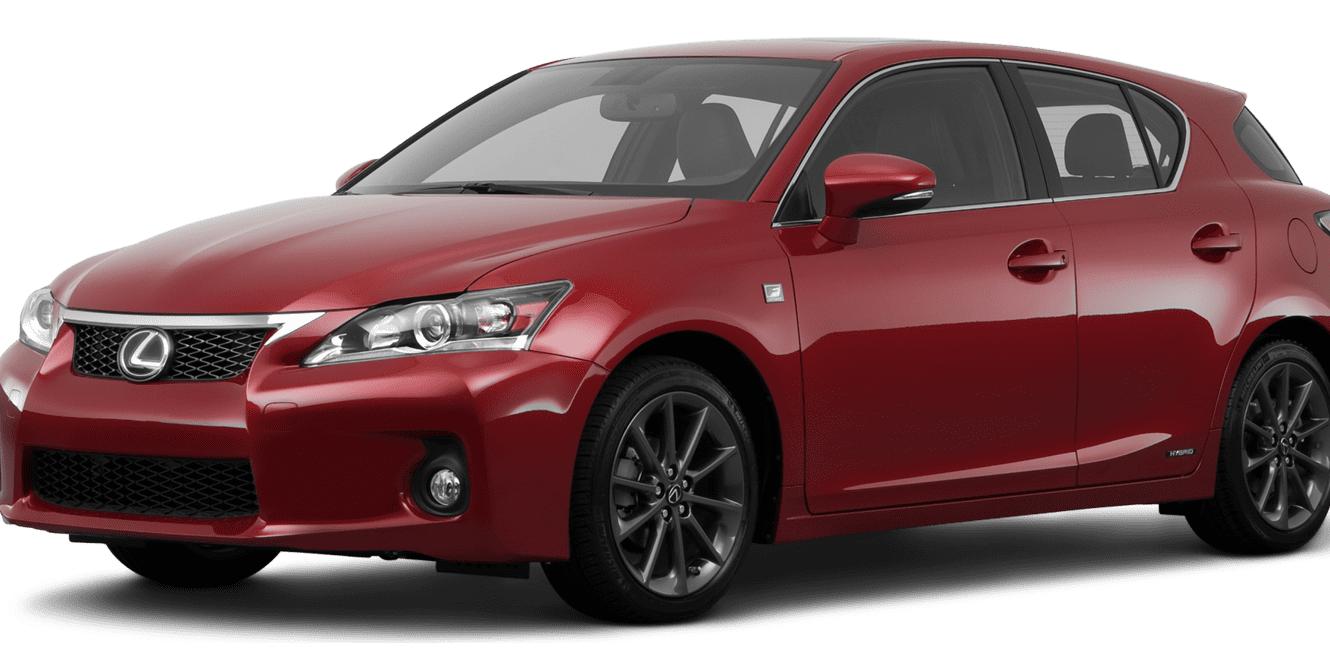 LEXUS CT 2013 JTHKD5BH8D2162920 image