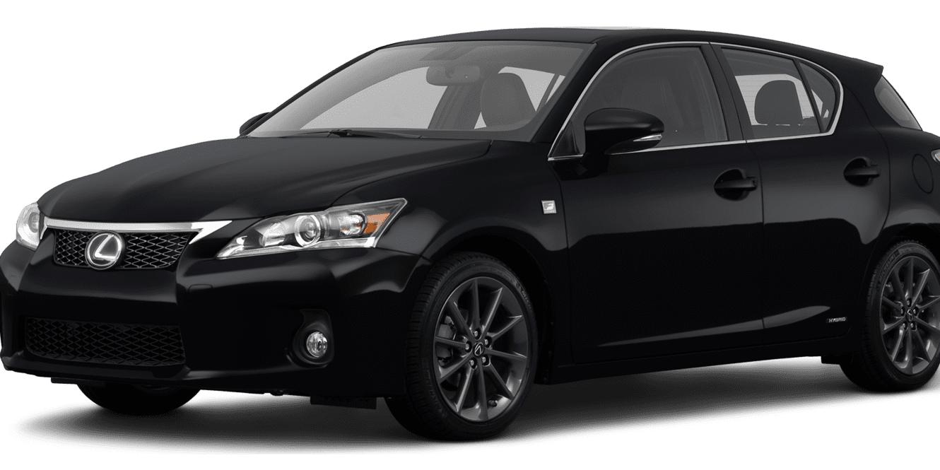 LEXUS CT 2013 JTHKD5BHXD2154589 image