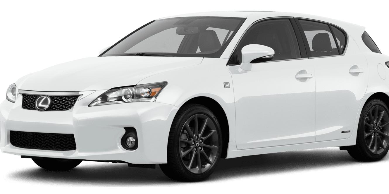 LEXUS CT 2013 JTHKD5BH6D2172135 image