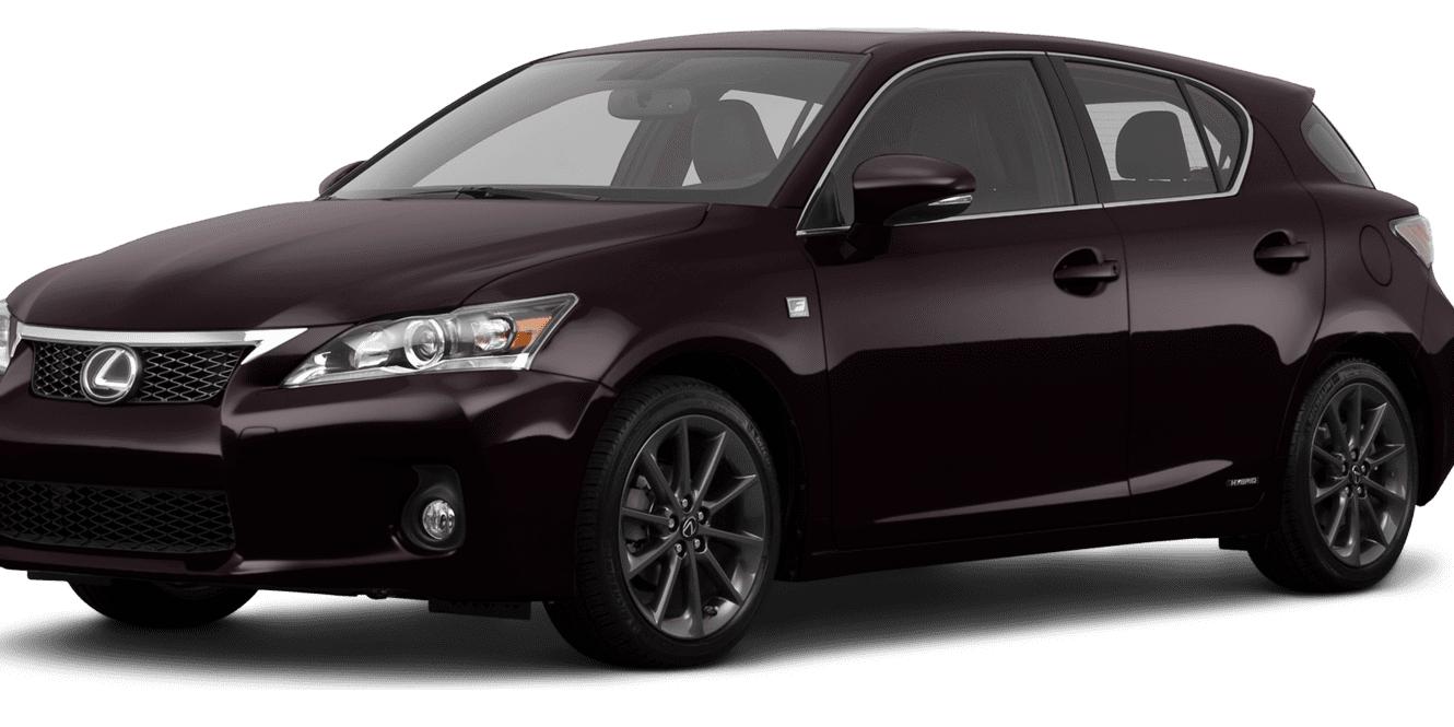 LEXUS CT 2013 JTHKD5BH7D2149236 image