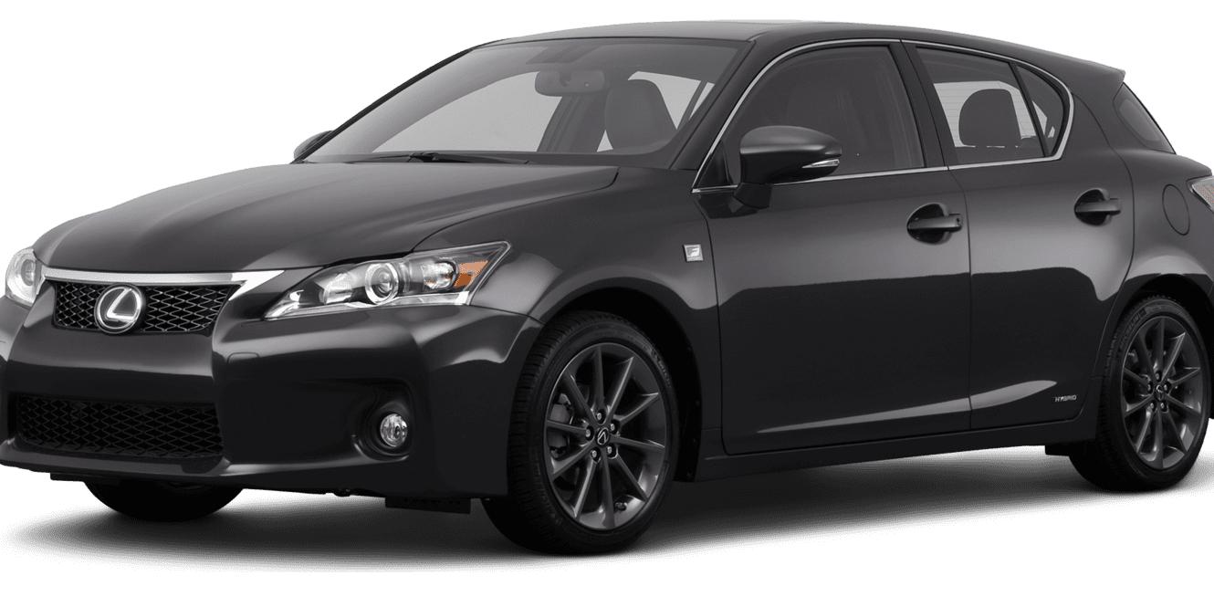 LEXUS CT 2013 JTHKD5BHXD2125710 image