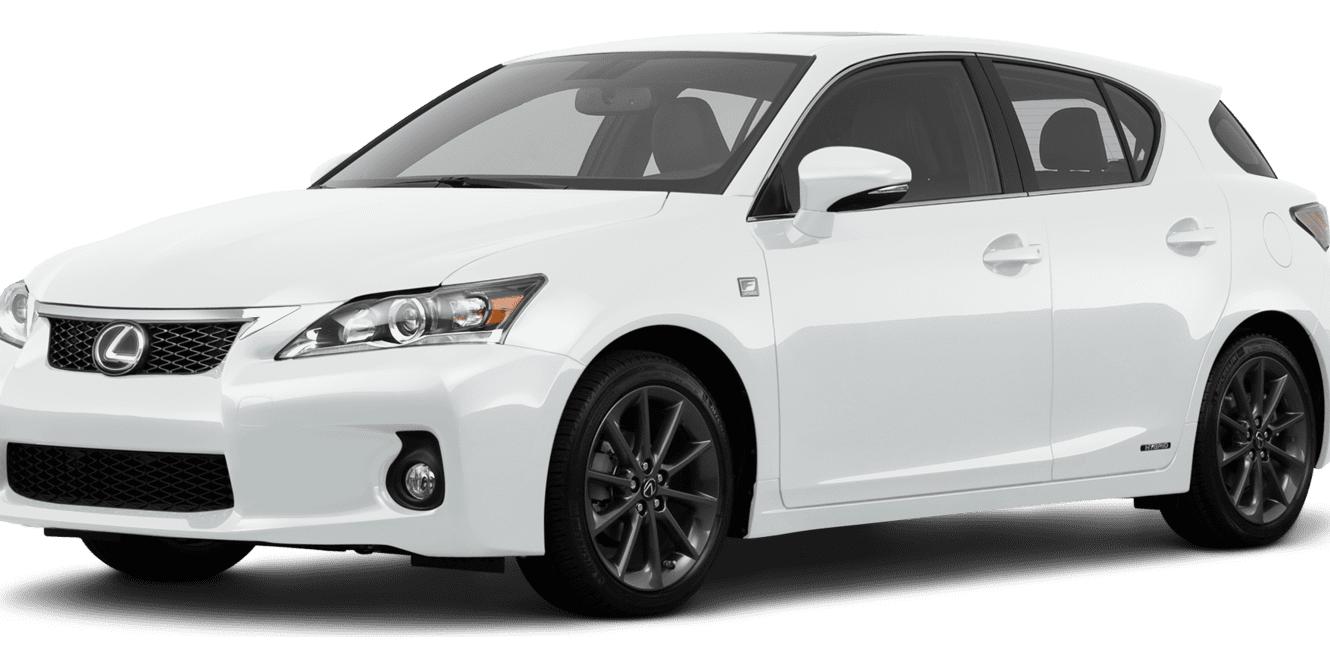 LEXUS CT 2013 JTHKD5BH0D2162409 image