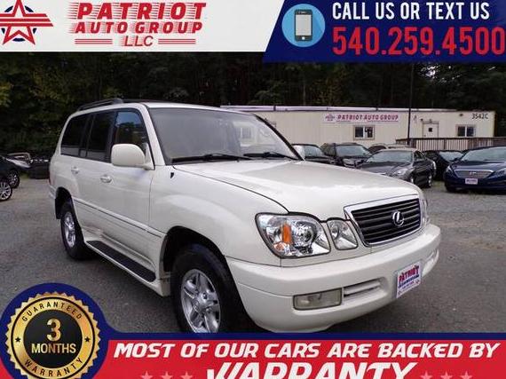 LEXUS LX 2002 JTJHT00W623518904 image