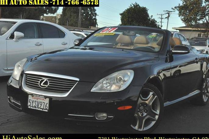 LEXUS SC 2007 JTHFN45Y879011446 image