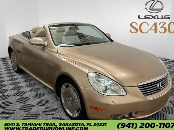 LEXUS SC 2004 JTHFN48Y940050333 image