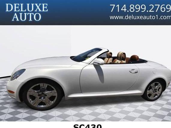 LEXUS SC 2004 JTHFN48Y040052715 image