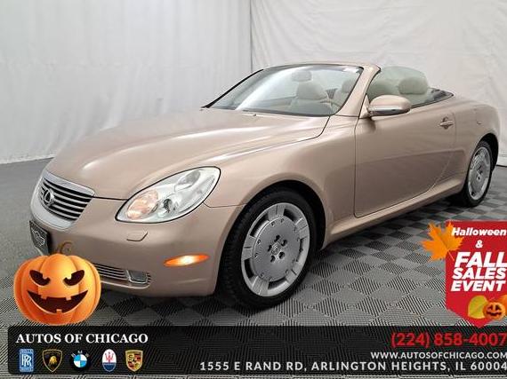 LEXUS SC 2002 JTHFN48YX20012350 image