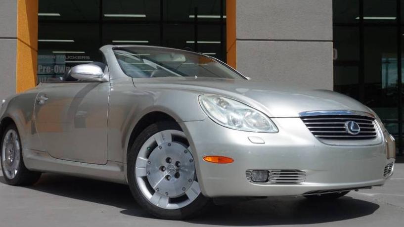 LEXUS SC 2002 JTHFN48Y920015837 image