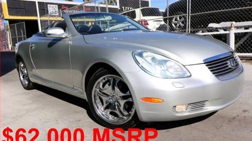 LEXUS SC 2002 JTHFN48Y820032032 image