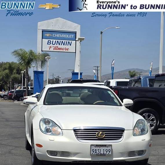 LEXUS SC 2002 JTHFN48Y720033818 image