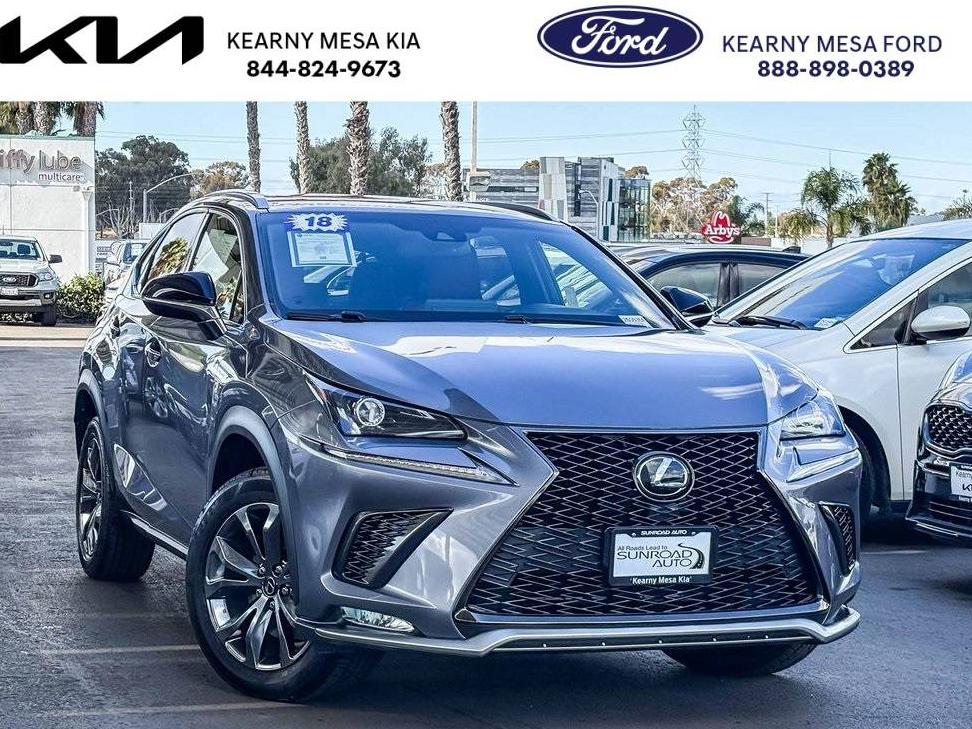 LEXUS NX 2018 JTJYARBZ0J2092553 image