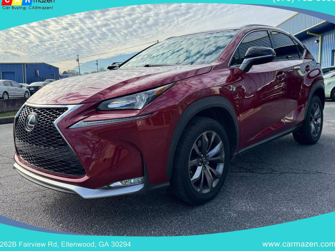 LEXUS NX 2017 JTJYARBZ6H2073466 image