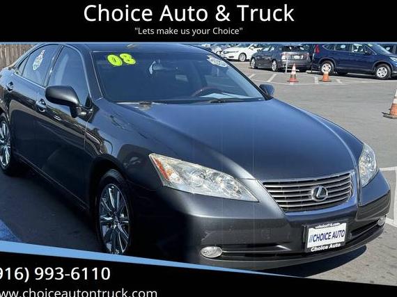 LEXUS ES 2008 JTHBJ46G282195342 image