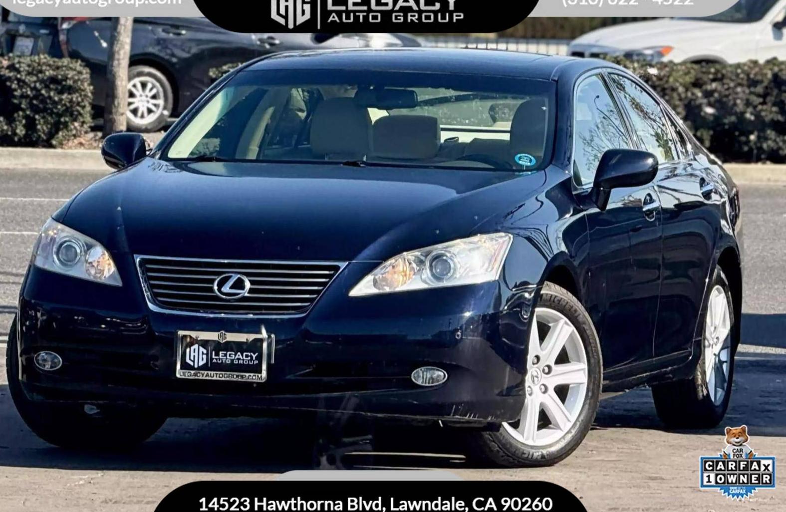 LEXUS ES 2008 JTHBJ46G082209805 image