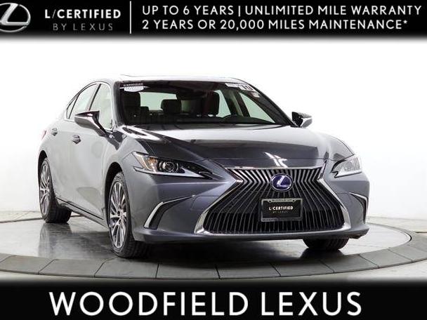 LEXUS ES 2019 JTHB21B12K2035322 image