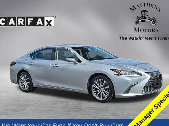 LEXUS ES 2019 58ABZ1B16KU008744 image LEXUS ES 2019 58ABZ1B16KU008744 image