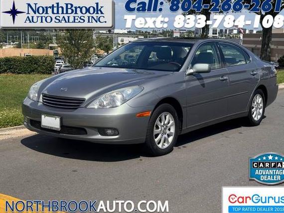 LEXUS ES 2004 JTHBA30G645008132 image