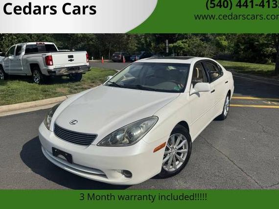 LEXUS ES 2005 JTHBA30G455066806 image