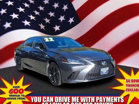 LEXUS ES 2022 58AJZ1B11NU139225 image LEXUS ES 2022 58AJZ1B11NU139225 image