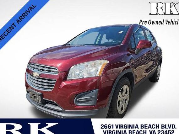 CHEVROLET TRAX 2016 3GNCJKSB7GL116675 image