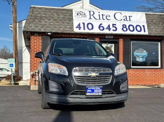 CHEVROLET TRAX 2016 KL7CJKSB5GB647817 image