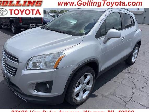 CHEVROLET TRAX 2016 3GNCJRSB1GL161734 image