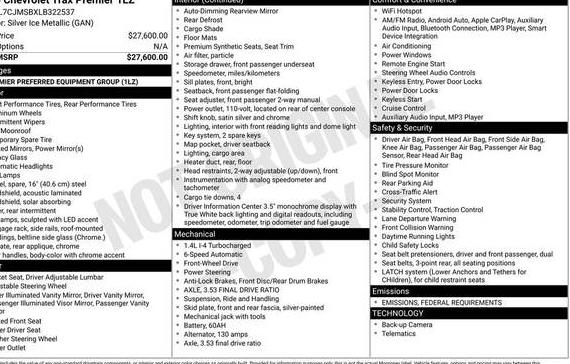 CHEVROLET TRAX 2020 KL7CJMSBXLB322537 image CHEVROLET TRAX 2020 KL7CJMSBXLB322537 image