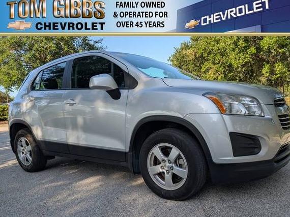 CHEVROLET TRAX 2015 KL7CJPSB8FB134959 image