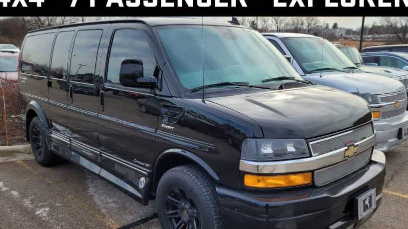 CHEVROLET EXPRESS 2019 1GCWGAFG3K1357850 image