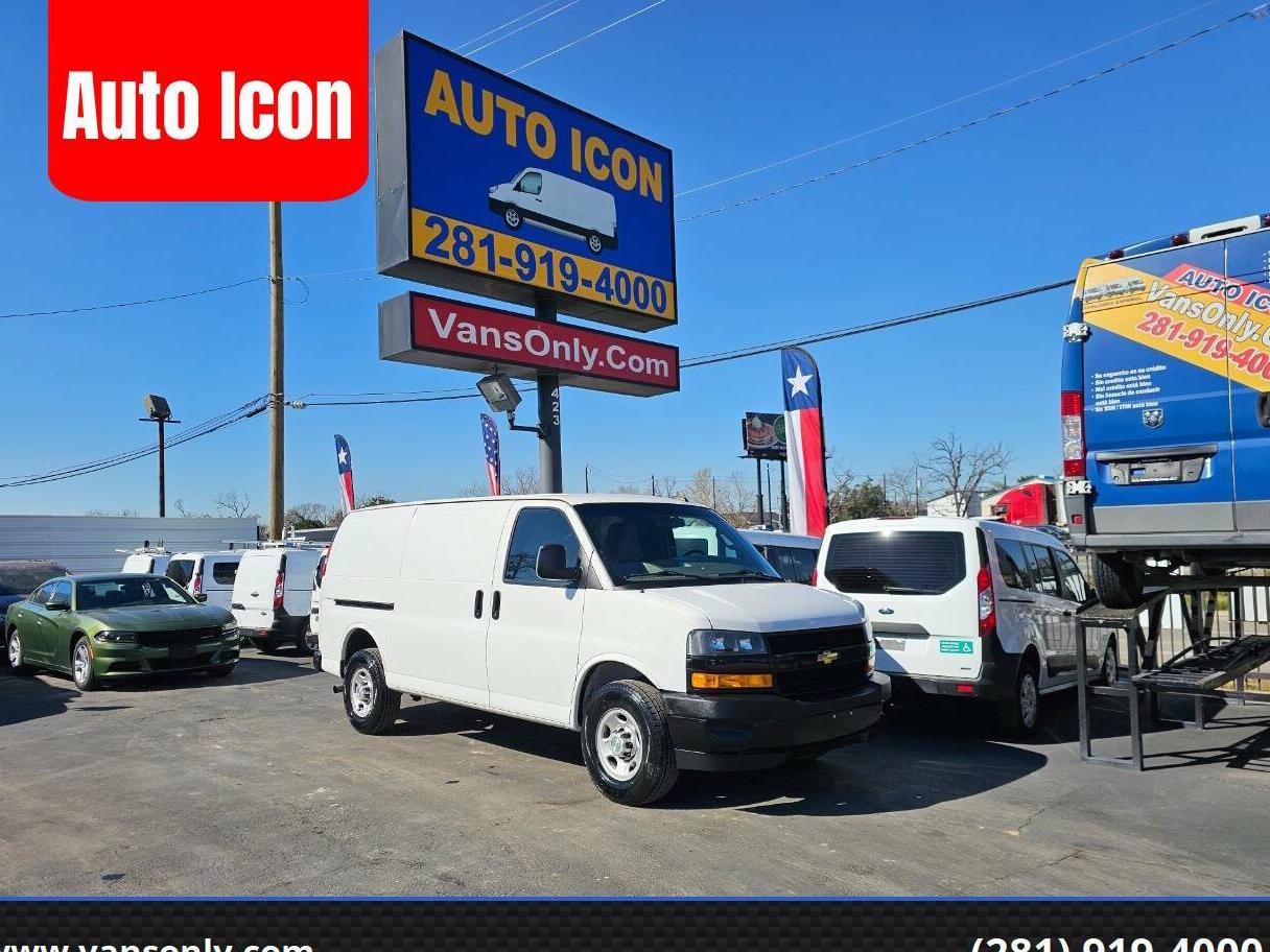 CHEVROLET EXPRESS 2019 1GCWGAFG2K1273664 image