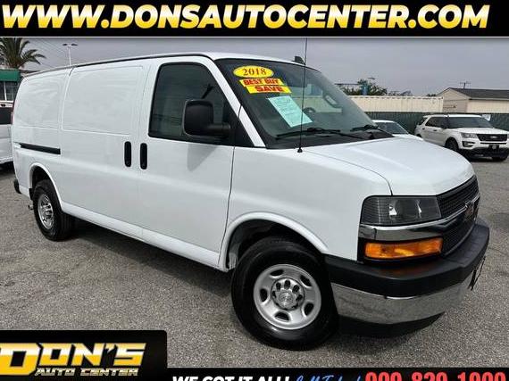 CHEVROLET EXPRESS 2018 1GCWGAFP7J1204015 image