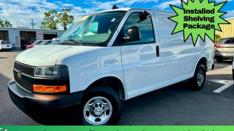 CHEVROLET EXPRESS 2021 1GCWGAF77M1240260 image