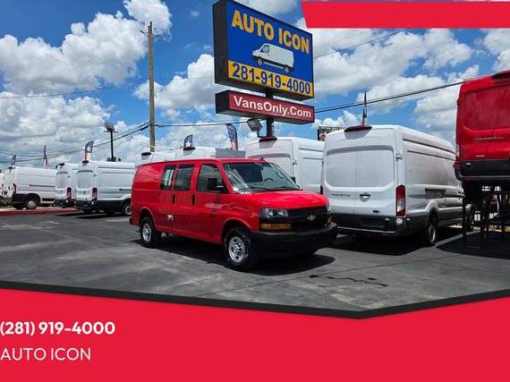 CHEVROLET EXPRESS 2021 1GCWGAFP8M1186922 image