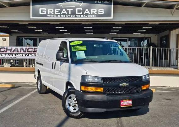CHEVROLET EXPRESS 2020 1GCZGGFG4L1245186 image
