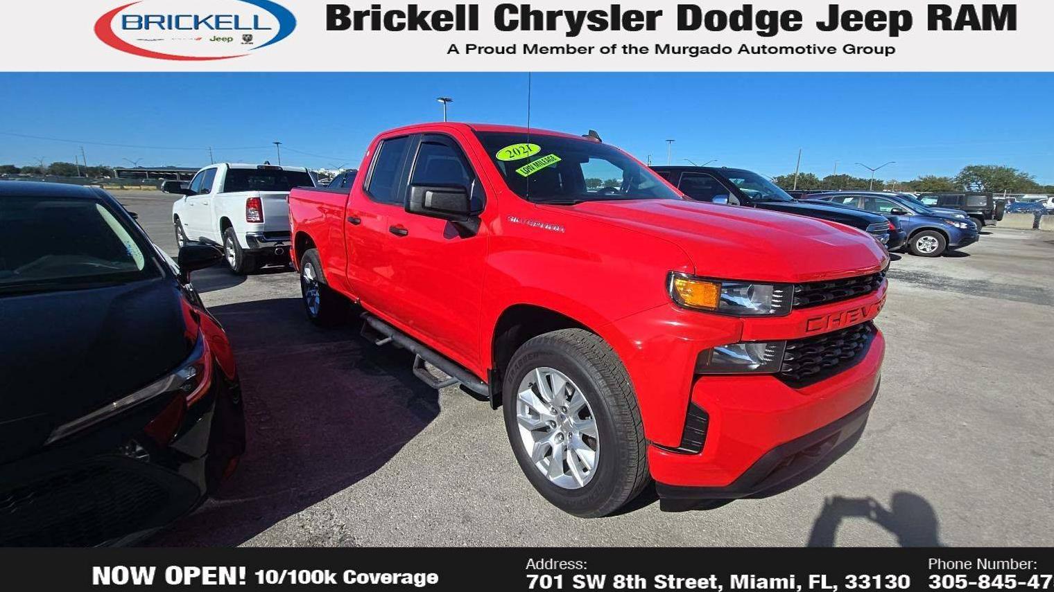 CHEVROLET SILVERADO-1500 2021 1GCRWBEKXMZ357098 image